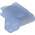 TE Connectivity Ultra-Fast .250 Blue Insulated Female Spade Connector, Flag Terminal, 6.35 x 0.81mm Tab Size, 1.3mm² to