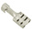 TE Connectivity FASTON .250 Uninsulated Female Spade Connector, Receptacle, 6.35 x 0.81mm Tab Size, 0.8mm² to 1.3mm²