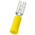RS PRO Yellow Insulated Female Spade Connector, Receptacle, 2.8 x 0.8mm Tab Size, 0.2mm² to 0.5mm²