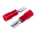 RS PRO Red Insulated Female Spade Connector, Receptacle, 2.8 x 0.5mm Tab Size, 0.5mm² to 1.5mm²