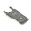 TE Connectivity FASTON .250 Grey Uninsulated Male Spade Connector, PCB Tab, 6.35 x 0.83mm Tab Size