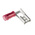 TE Connectivity PIDG FASTON .250 Red Insulated Female Spade Connector, Flag Terminal, 6.35 x 0.81mm Tab Size, 0.3mm² to