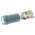 TE Connectivity PIDG FASTON .187 Series Blue Insulated Crimp Receptacle, 4.8 x 0.5mm, 1mm² to 2.6mm², 16AWG to 14AWG