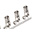 TE Connectivity Positive Lock .250 Mk I Uninsulated Female Spade Connector, Flag Terminal, 6.35 x 0.81mm Tab Size,