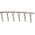 TE Connectivity FASTIN-FASTON .110 Uninsulated Male Spade Connector, Tab, 2.79 x 0.79mm Tab Size, 0.5mm² to 1mm²