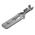 TE Connectivity FASTIN-FASTON .250 Uninsulated Male Spade Connector, Tab, 6.35 x 0.81mm Tab Size, 0.5mm² to 1mm²