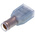 TE Connectivity PIDG FASTON .250 Blue Insulated Female Spade Connector, Receptacle, 6.35 x 0.81mm Tab Size, 1mm² to 2mm²