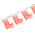 TE Connectivity Ultra-Fast .187 Red Insulated Female Spade Connector, Flag Terminal, 4.75 x 0.51mm Tab Size, 0.3mm² to