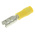 JST FVDDF Yellow Insulated Female Spade Connector, Receptacle, 2.79 x 0.8mm Tab Size, 0.2mm² to 0.5mm²
