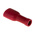 JST FLVDDF Red Insulated Female Spade Connector, Receptacle, 6.35 x 0.8mm Tab Size, 0.25mm² to 1.65mm²