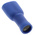 JST FLVDDF Blue Insulated Female Spade Connector, Receptacle, 6.35 x 0.8mm Tab Size, 1mm² to 2.6mm²