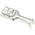 JST LTO Uninsulated Female Spade Connector, Receptacle, 4.8 x 0.8mm Tab Size