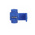 3M, Scotchlock 560B Tap Splice Connector, Blue, Insulated, Tin 18 → 16 AWG