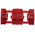 TE Connectivity Tap Splice Connector, Red, Insulated, Tin 20 → 18.5 AWG