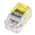TE Connectivity, Push Grip Splice Connector, Yellow 0.5 → 2.5 mm², 22 → 12 AWG