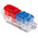 TE Connectivity In Line Splice Connector, Clear, Insulated, Tin 0.75 → 1.5 mm², 1.5 → 2.5 mm², 16