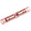 TE Connectivity, PIDG Butt Splice Connector, Red, Insulated, Tin 22 → 16 AWG