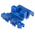 RS PRO Splice Connector, Blue, Insulated 0.75 → 2.5 mm², 18 → 14 AWG