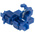 RS PRO Splice Connector, Blue, Insulated 0.75 → 2.5 mm², 18 → 14 AWG