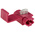 RS PRO Wire Splice Connector, Red, Insulated, Tin 0.5 → 0.75 mm², 22 → 18 AWG