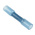 RS PRO Heat Shrink Splice Connector, Blue, Insulated 1.5 → 2.5 mm², 16 → 14 AWG