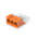 TE Connectivity, 2388553 Closed End Connector, Orange, Insulated, Copper 12 → 22 AWG