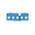 TE Connectivity, 2388553 Closed End Connector, Blue, Insulated, Copper 12 → 22 AWG