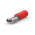 TE Connectivity, PIDG Receptacle Crimp Quick Disconnect Terminal, Red, Insulated, Tin 0.3 → 1.5 mm²