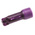 TE Connectivity Closed End Splice Connector, Purple, Insulated, Tin 22 → 14 AWG