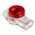 RS PRO Butt Splice Connector, Red, White, Insulated 26 → 19 AWG