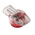 RS PRO Butt Splice Connector, Red, White, Insulated 26 → 19 AWG