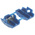 RS PRO Tap Splice Connector, Blue, Insulated 18 → 14 AWG