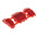 RS PRO Tap Splice Connector, Red, Insulated 20 → 18 AWG