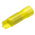 TE Connectivity, 308 Closed End Splice Connector, Yellow, Insulated, Tin 22 → 10 AWG