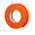 3M Temflex 155 Orange Vinyl Electrical Tape, 19mm x 20m