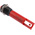 RS PRO Red Panel Mount Indicator, 24V dc, 8mm Mounting Hole Size, Solder Tab Termination