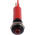 RS PRO Red Panel Mount Indicator, 24V dc, 8mm Mounting Hole Size, Solder Tab Termination