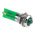 RS PRO Green Panel Mount Indicator, 24V dc, 14mm Mounting Hole Size, Solder Tab Termination