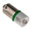 RS PRO Green LED Indicator Lamp, 24V ac/dc, BA9s Base, 10mm Diameter, 1610mcd