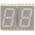 KCDA04-105 Kingbright 2 Digit 7-Segment LED Display, CA Red 27 mcd RH DP 10.2mm