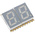 KCDC03-105 Kingbright 2 Digit 7-Segment LED Display, CC Red 27 mcd RH DP 7.6mm