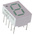 HDSP-F503 Broadcom 7-Segment LED Display, CC Green 3.5 mcd RH DP 10.2mm