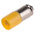 RS PRO Yellow LED Indicator Lamp, 24V ac/dc, Midget Groove Base, 6mm Diameter, 630mcd