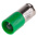 RS PRO Green LED Indicator Lamp, 28V ac/dc, Midget Groove Base, 6mm Diameter, 1610mcd