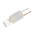 RS PRO White LED Indicator Lamp, 24V dc, bi-pin Base, 6.1mm Diameter, 1000mcd