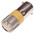 RS PRO Yellow LED Indicator Lamp, 28V ac/dc, BA9s Base, 10mm Diameter, 120/110mcd