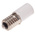 RS PRO White LED Indicator Lamp, 28V ac/dc, E10 Base, 10mm Diameter, 2070mcd