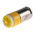RS PRO Yellow LED Indicator Lamp, 28V dc, Midget Groove Base, 6mm Diameter, 45mcd