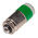 RS PRO Green LED Indicator Lamp, 12V dc, Midget Groove Base, 6mm Diameter, 35mcd