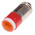 RS PRO Red LED Indicator Lamp, 12V dc, Midget Groove Base, 6mm Diameter, 40mcd